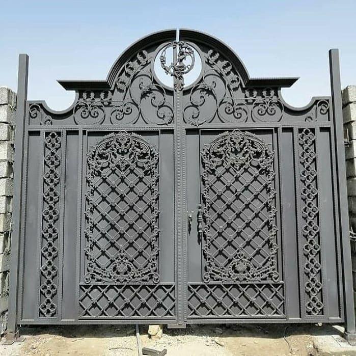 مراحل ساخت درب فرفورژه