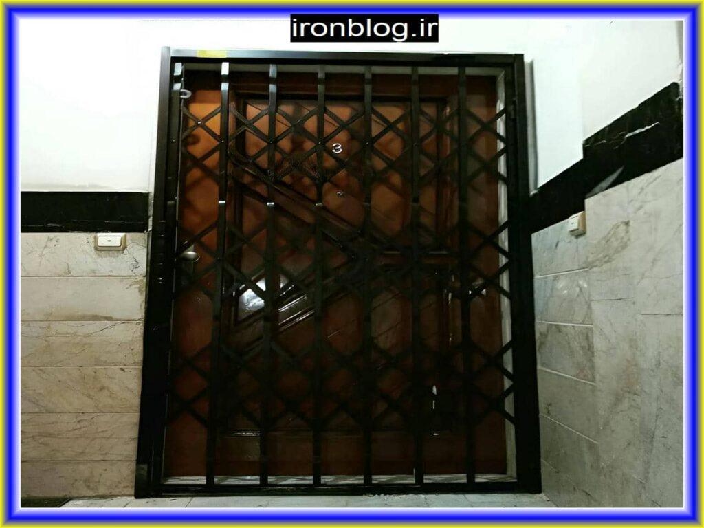 انواع مدلهای درب آکاردئونی فلزی آپارتمان انواع مدلهای درب آکاردئونی فلزی آپارتمان