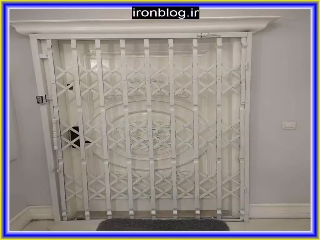 نصب درب آکاردئونی فلزی آپارتمان نصب درب آکاردئونی فلزی آپارتمان