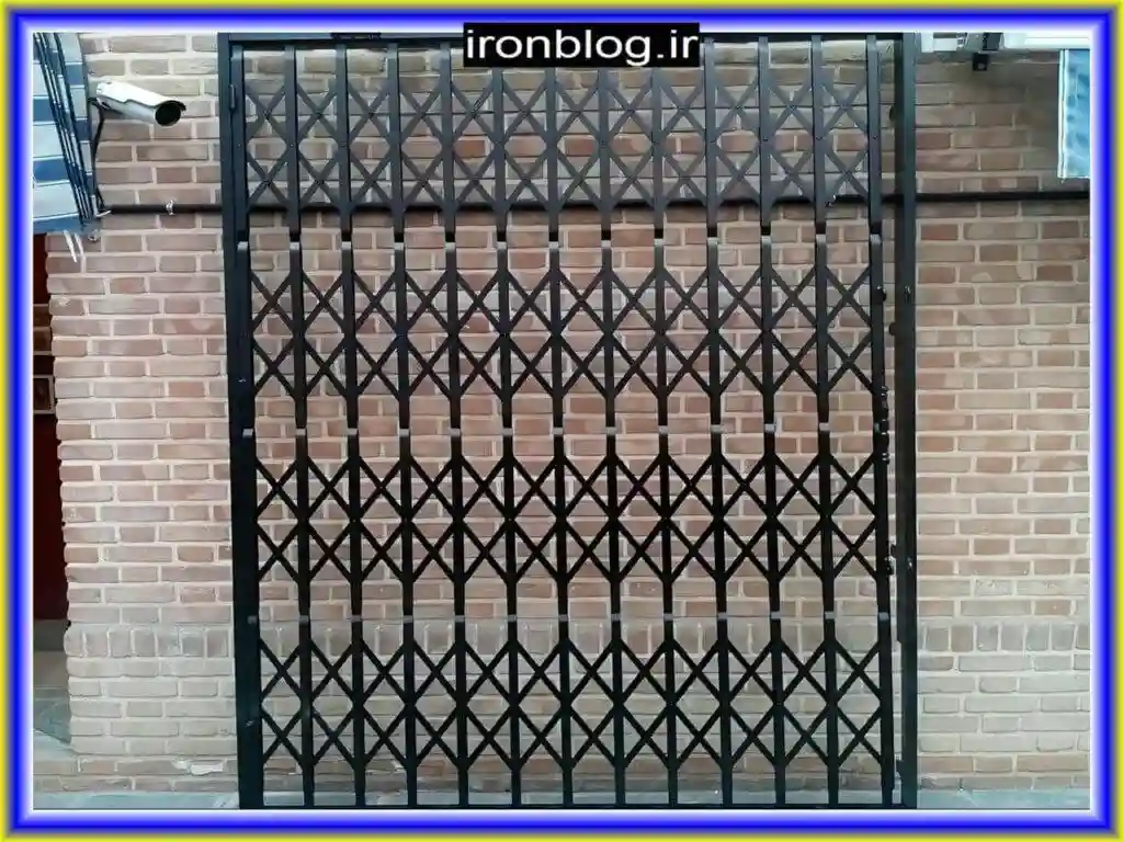 درب آکاردئونی فلزی مدل سفارشی درب آکاردئونی فلزی مدل سفارشی