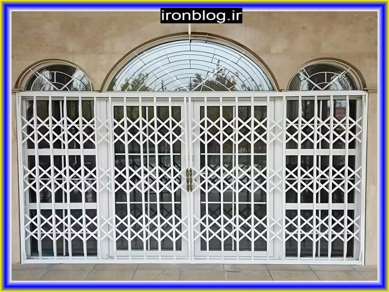 نحوه سفارش درب آکاردئونی فلزی آپارتمان نحوه سفارش درب آکاردئونی فلزی آپارتمان