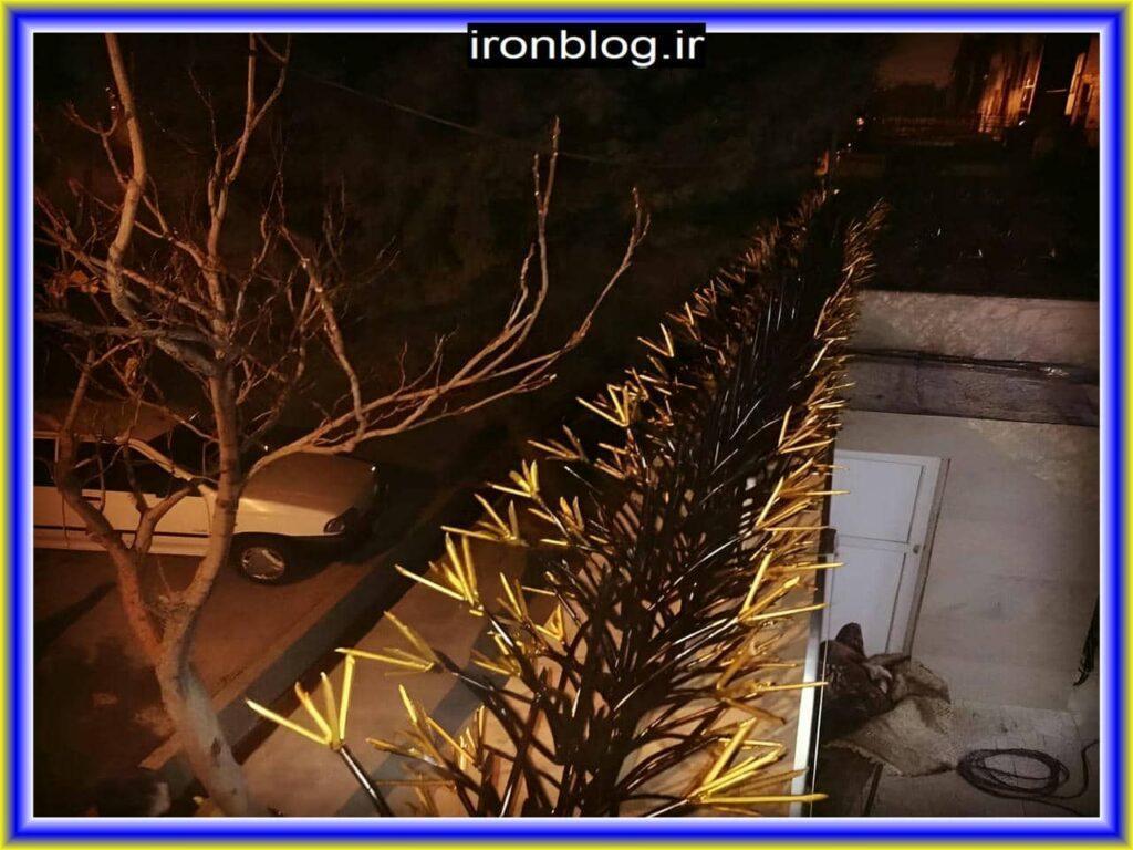 جنس و قطعات استفاده‌شده در حفاظ دیوار