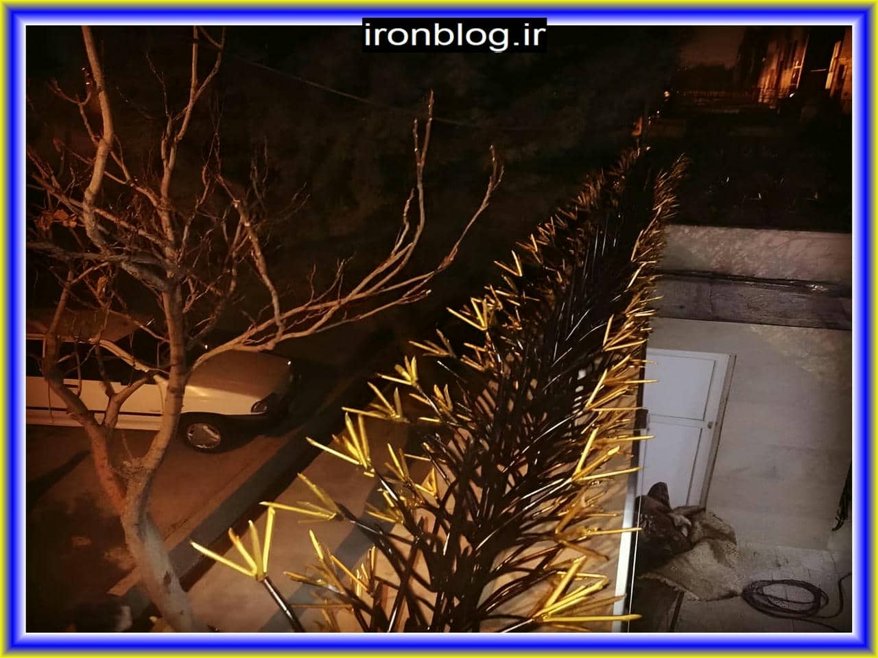 جنس و قطعات استفاده‌شده در حفاظ دیوار