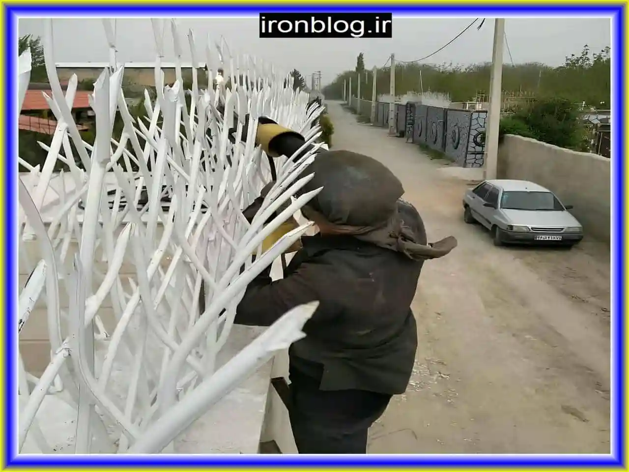 زیبایی و هارمونی حفاظ دیوار با نمای ساختمان زیبایی و هارمونی حفاظ دیوار با نمای ساختمان