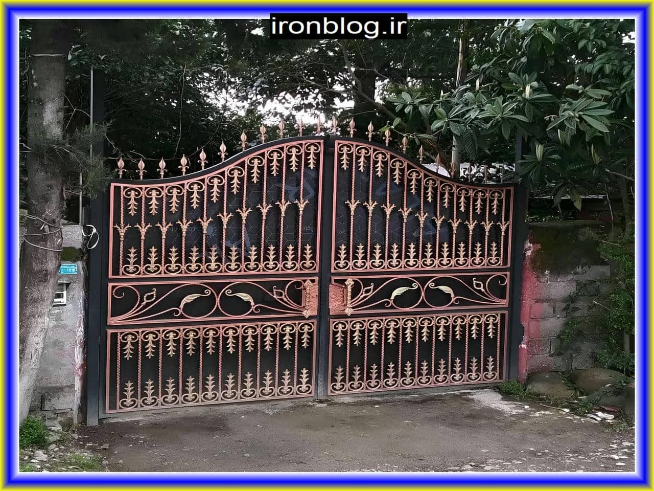 ویژگی های درب فرفورژه ویلا ویژگی های درب فرفورژه ویلا