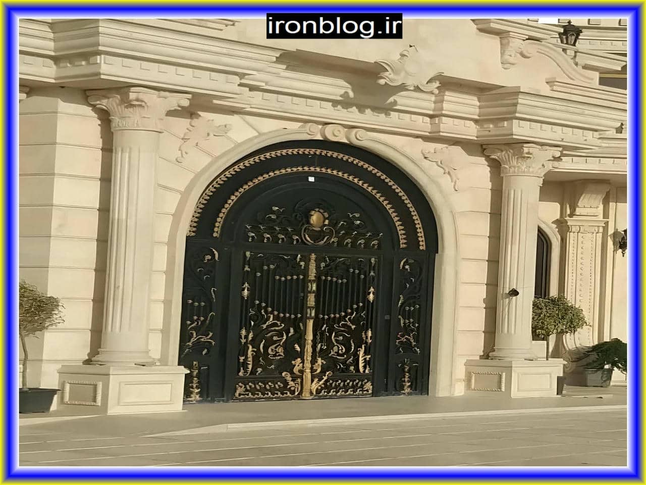 مدل های مختلف درب حیاط