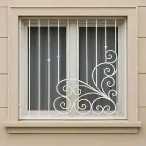 حفاظ پنجره مدل گل پیچ