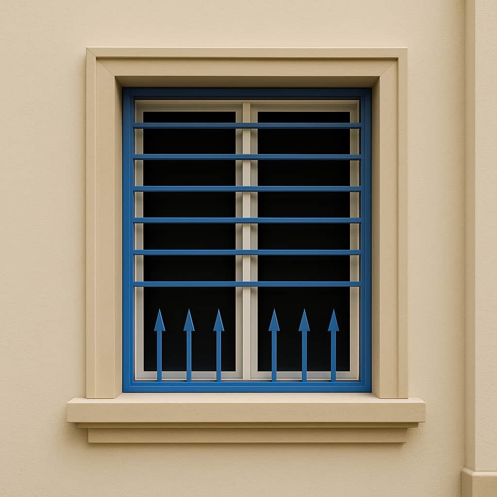 حفاظ پنجره ساده