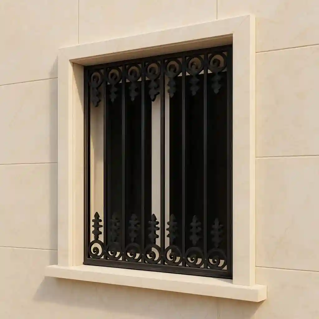 حفاظ پنجره با پروفیل فولادی