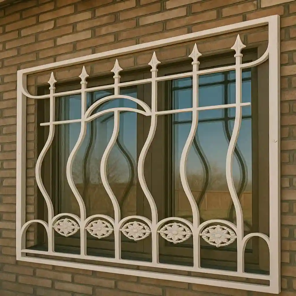 حفاظ پنجره طرح موجی