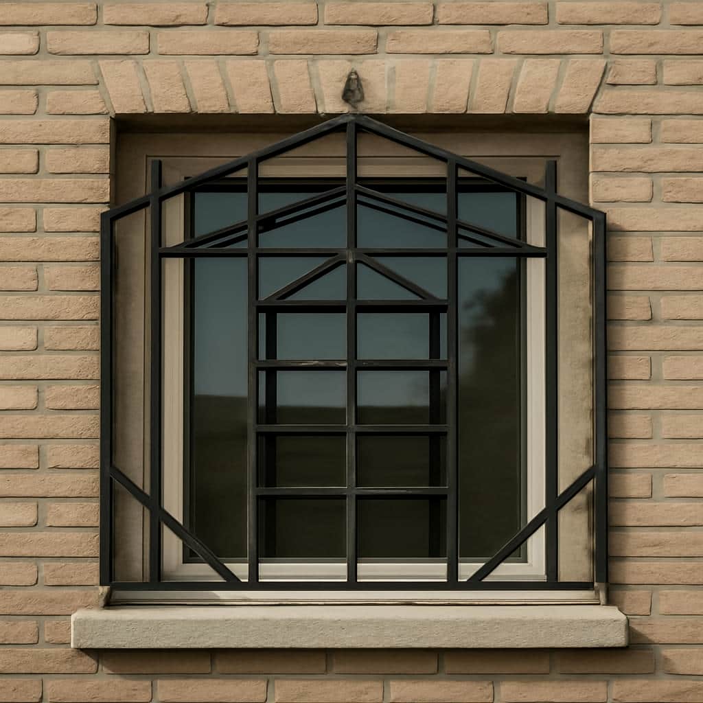 حفاظ پنجره فلزی