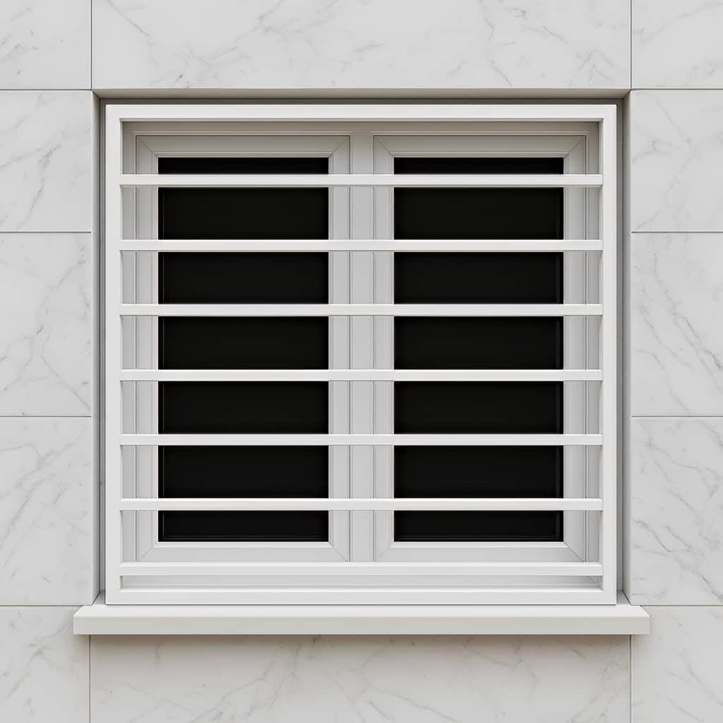 حفاظ پنجره آهنی ساده