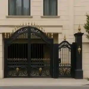 درب فلزی سمیه شیک لوکس