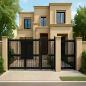 درب مدرن آرالی فلزی ویلا