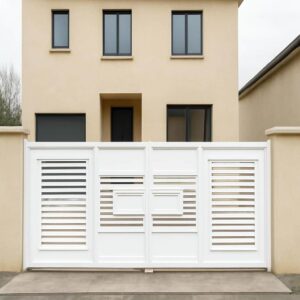 درب مدرن لیلاک فلزی لوکس