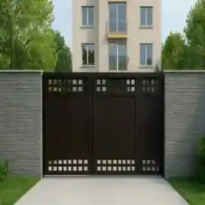 درب مدرن کوآدرا فلزی ویلایی