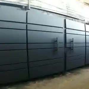 درب مدرن کیت کت افقی فلزی