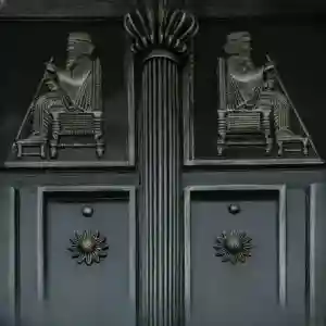 درب فلزی هخامنشی کلاسیک لوکس