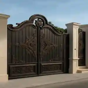 درب فلزی گل آرا لوکس ویلایی