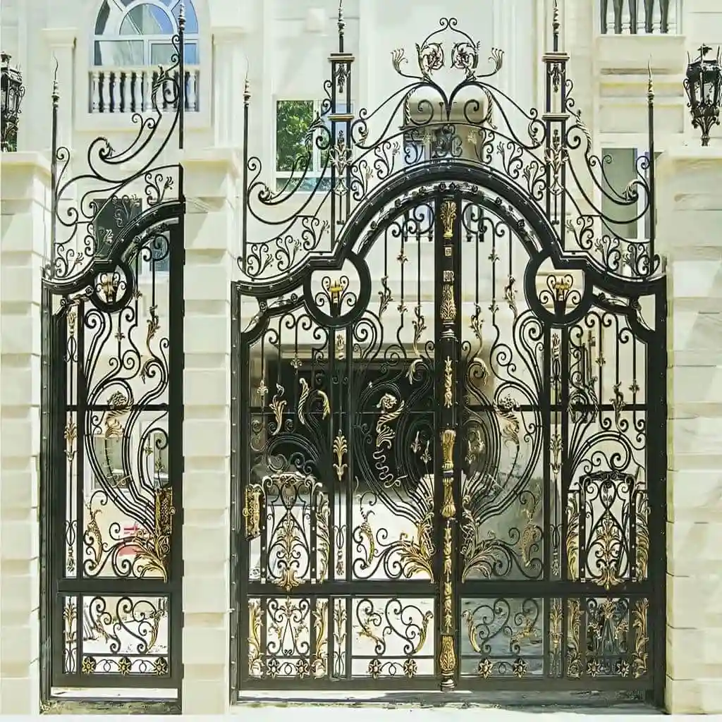 قیمت درب آهنی ویلا لاکچری فرفورژه