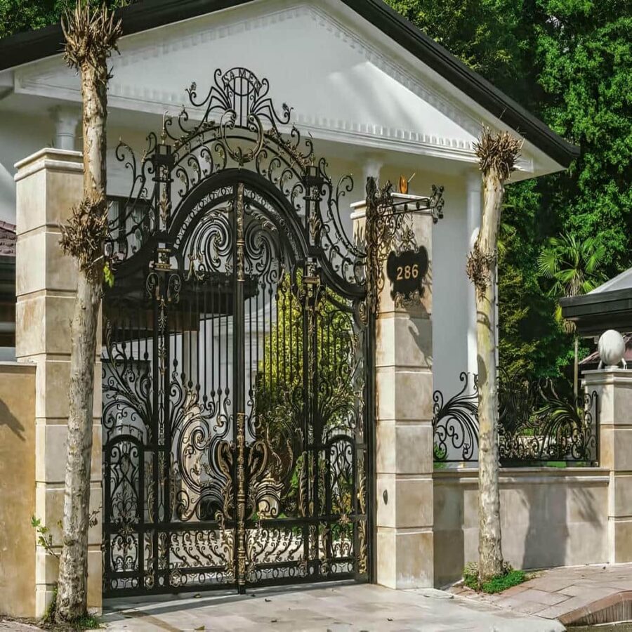خرید درب آهنی ویلا مناسب باغ و ویلا
