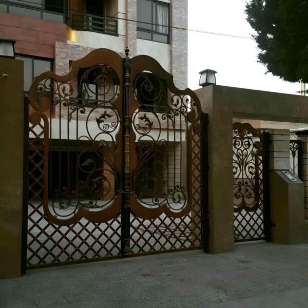 تولید درب ویلایی شهرکی فرفورژه مدرن