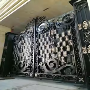 ساخت درب حیاط ورودی ویلایی لوکس