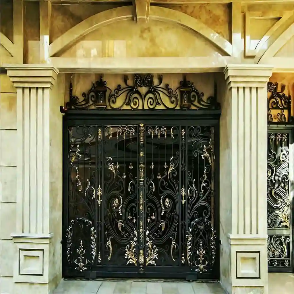 قیمت درب فلزی ورودی ویلا مطابق وزن واقعی