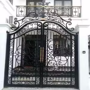 درب حیاط آهنی جدید و ارزان