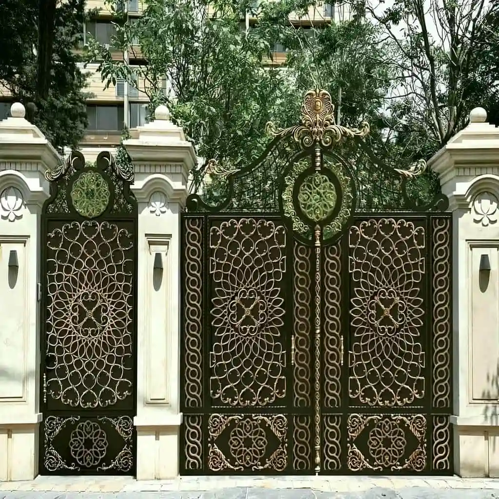 قیمت درب آهنی ورودی منزل فرفورژه شیک