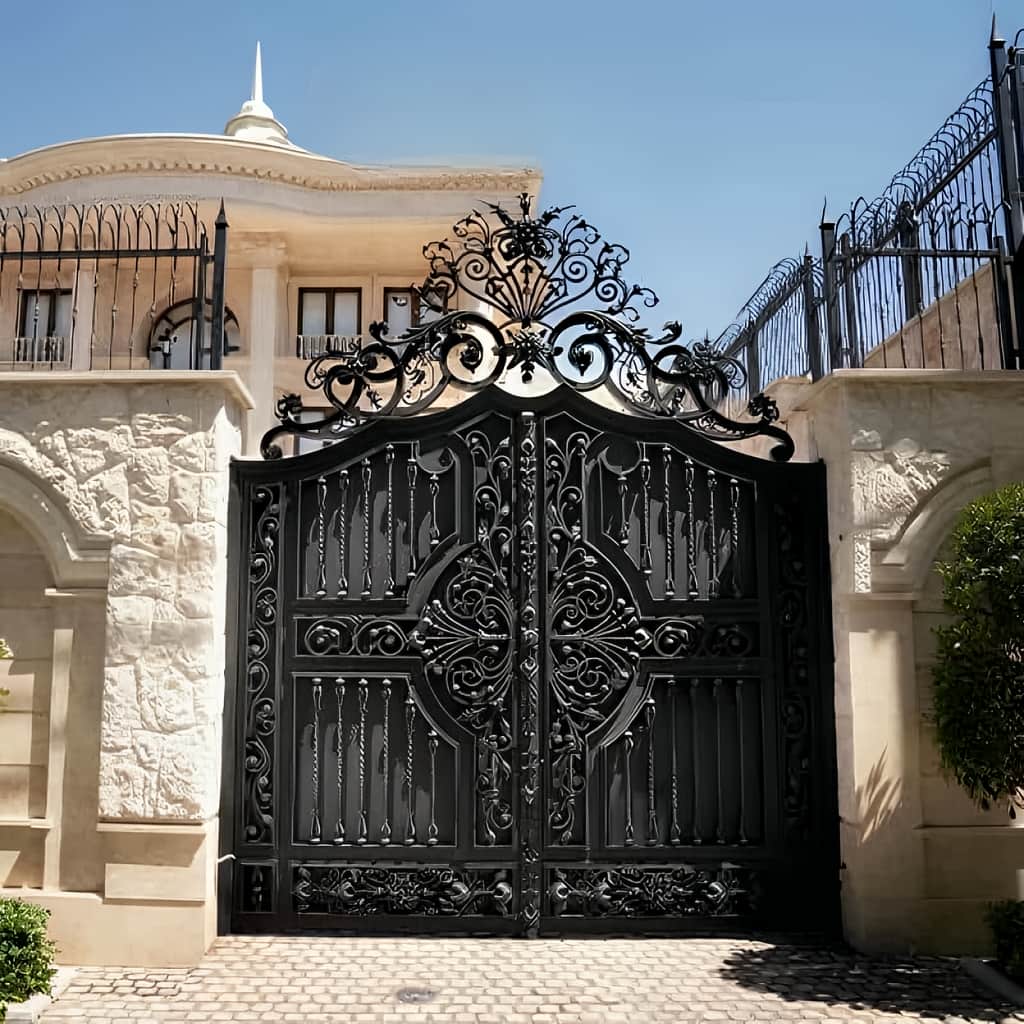 کارخانه ساخت درب فلزی استریا فرفورژه