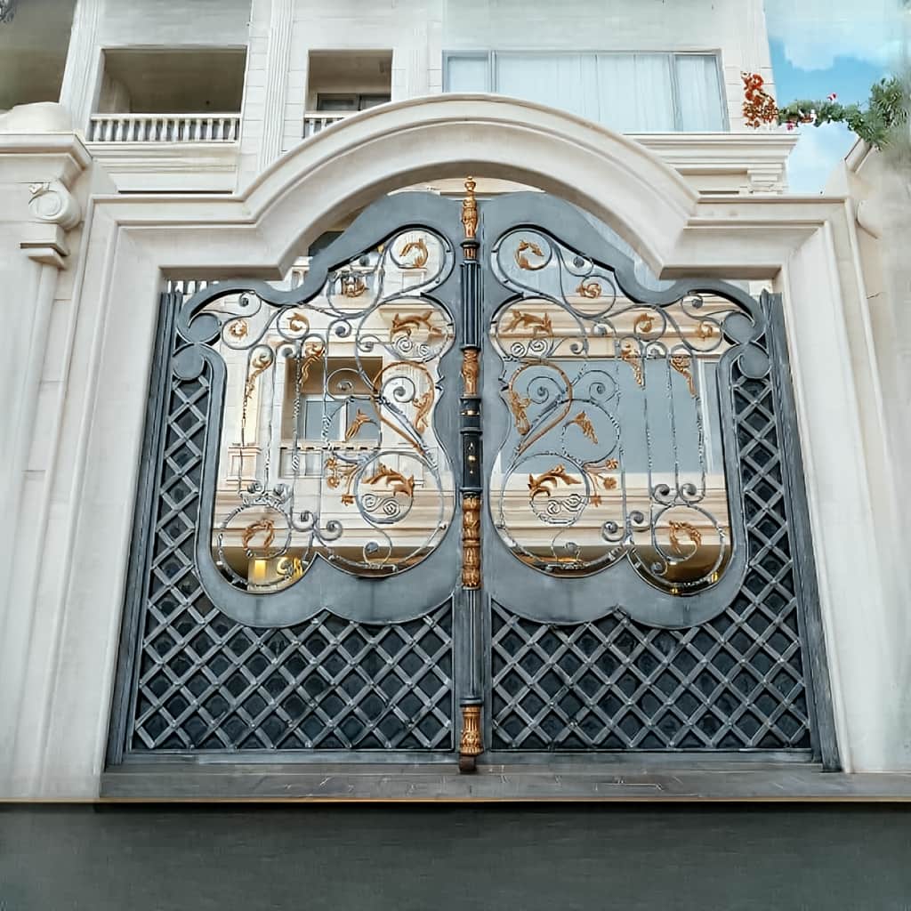 قیمت درب فلزی ارغوان دو لنگه