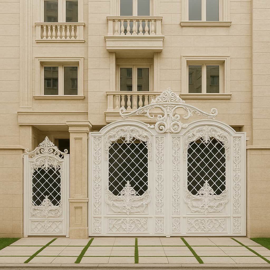 درب فلزی توسکا مدرن لوکس