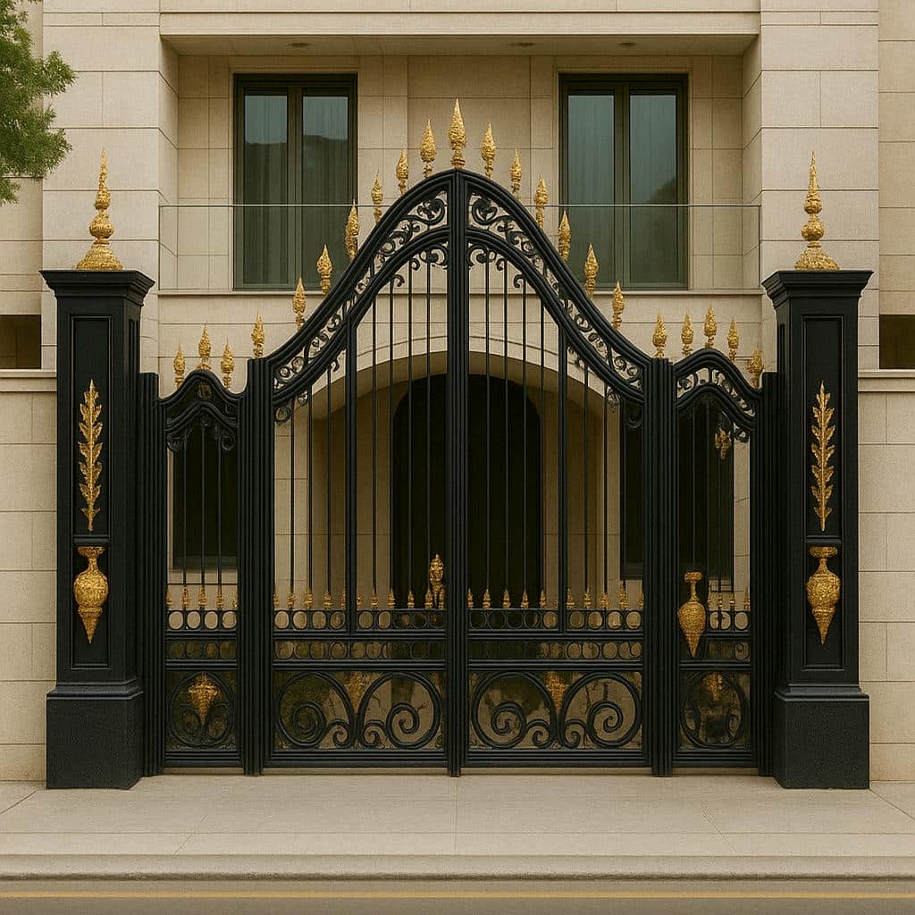 فروش درب فلزی سمیه طرح کلاسیک