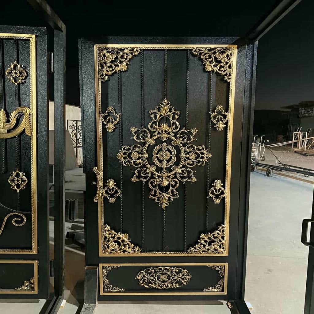 درب فلزی صدفی لوکس ویلایی