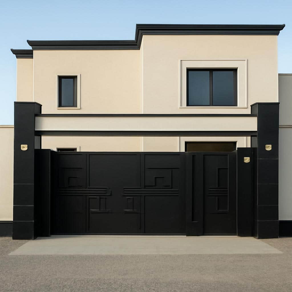 نصب درب مدرن دیلایت پارکینگ ساختمان