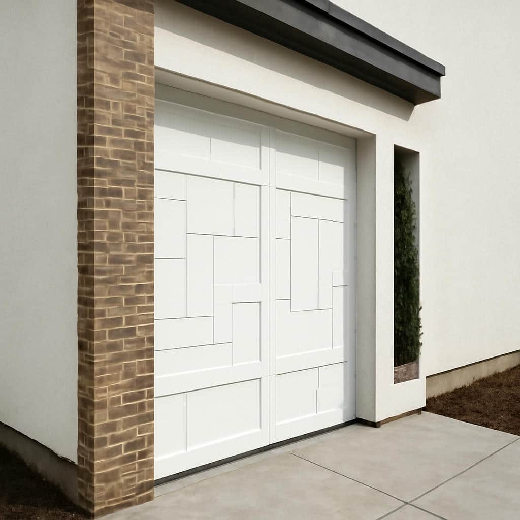 خرید درب مدرن دیلایت مستطیل برای ساختمان اداری