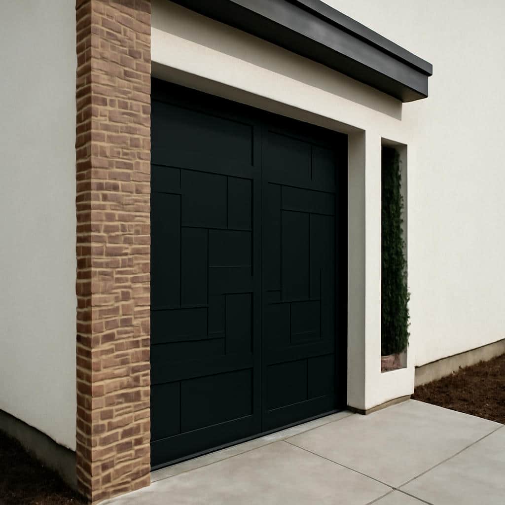 درب مدرن دیلایت مستطیل فلزی ویلا