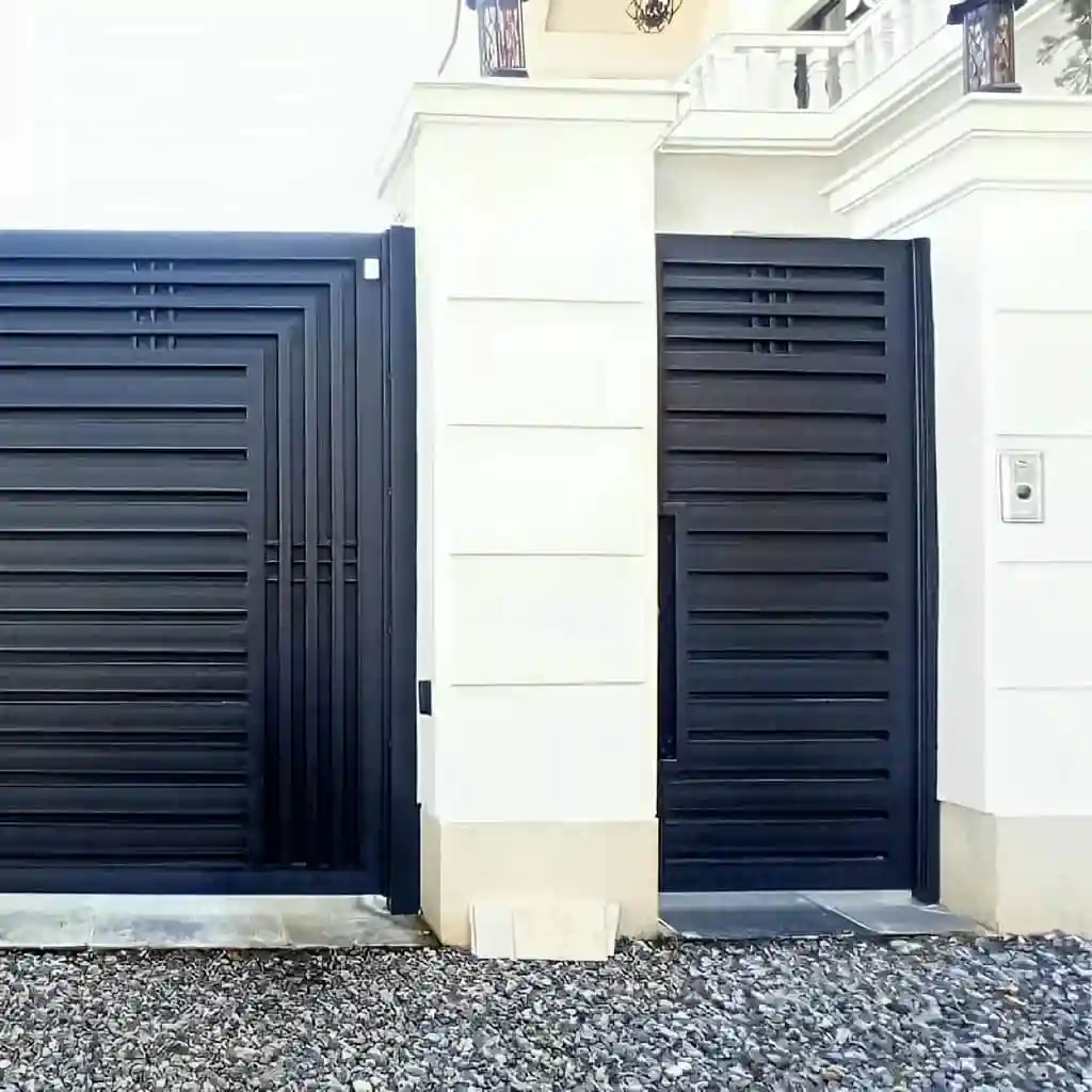 خرید درب مدرن رادون ریلی پارکینگ