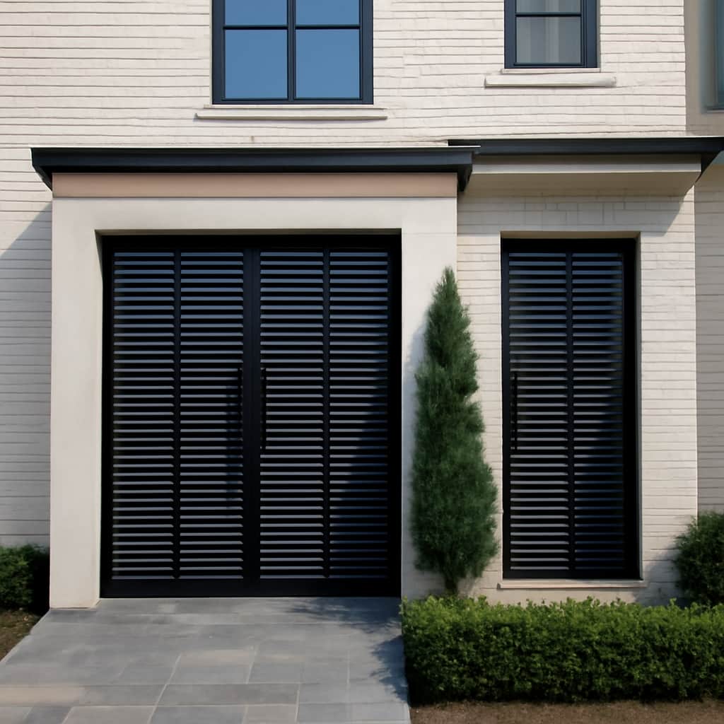 خرید درب مدرن لاینورا فلزی برای ویلا