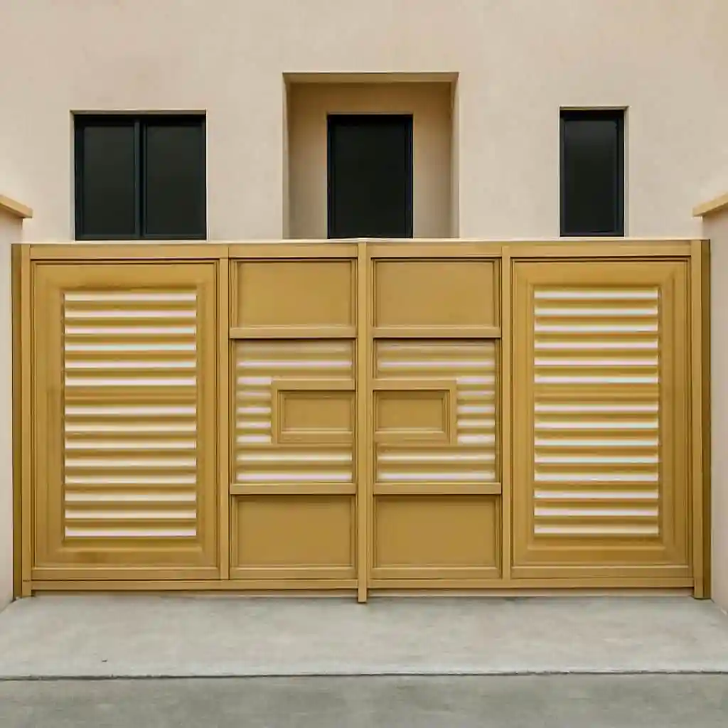 نصب درب مدرن لیلاک کوتاه و مینیمال