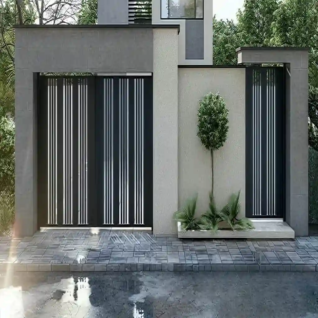 خرید درب مدرن ویولا مناسب ویلا