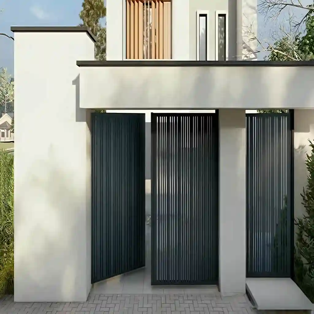 خرید درب مدرن پلازا ریلی کشویی