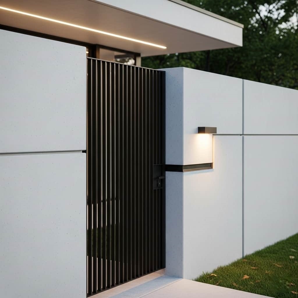 خرید درب مدرن پلازا فلزی ویلا