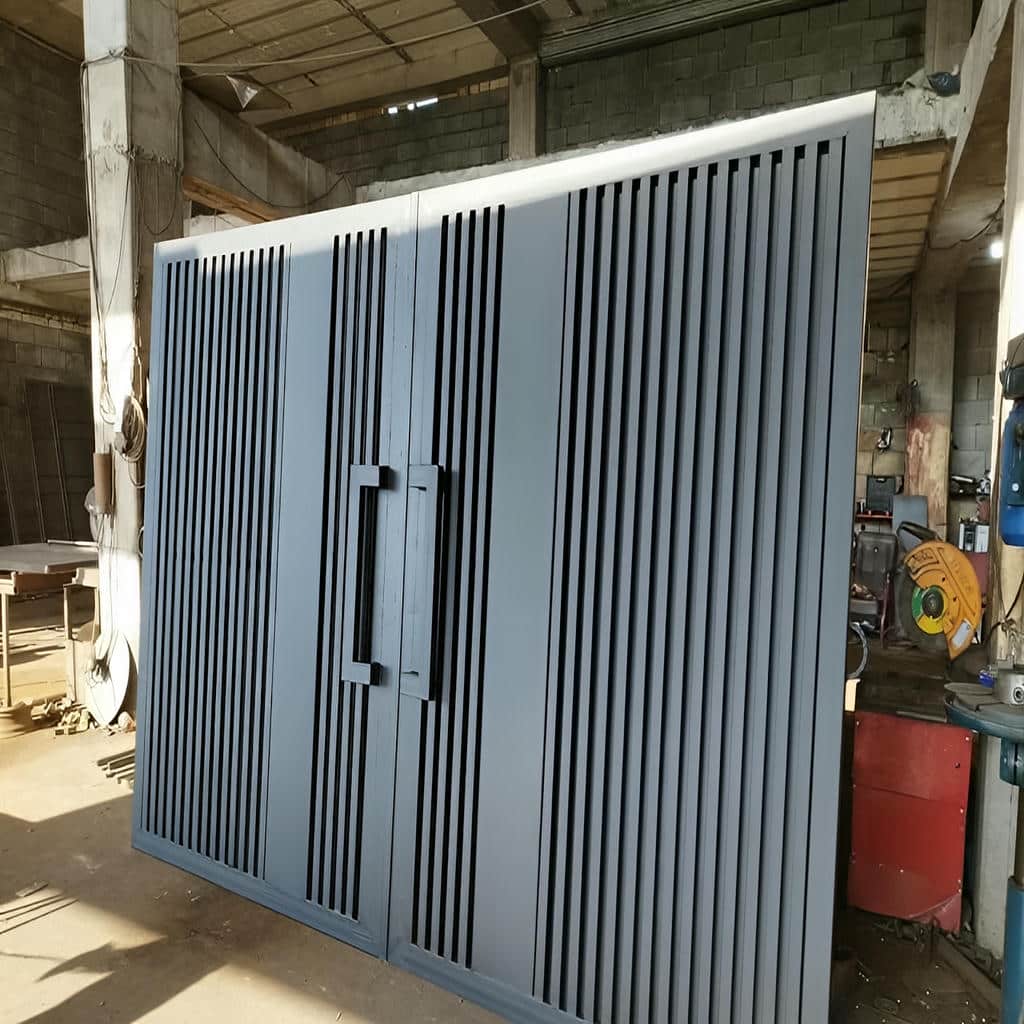 درب مدرن پلازا فلزی ویلا