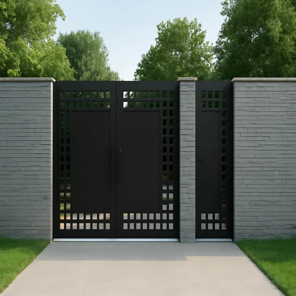 خرید درب مدرن کوآدرا مناسب ورودی ویلا