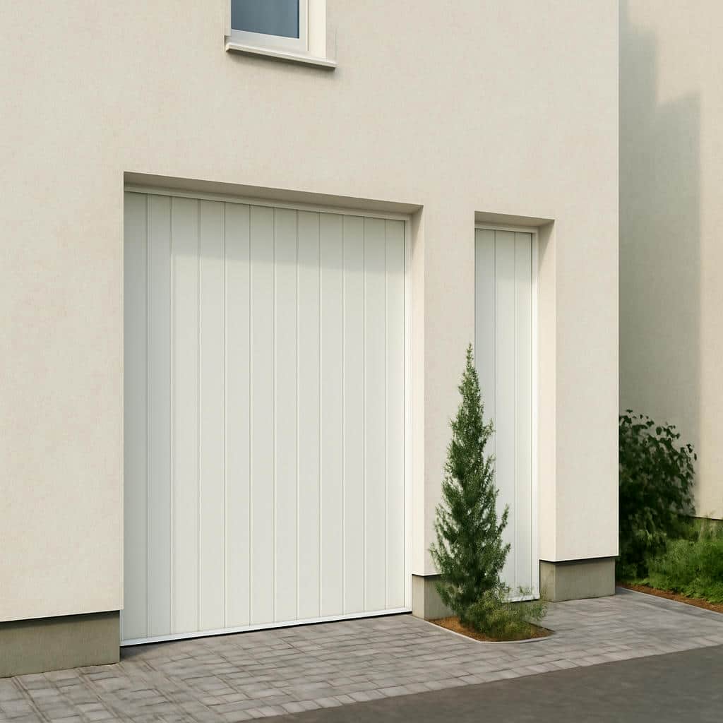 درب مدرن کیت کت عمودی فلزی