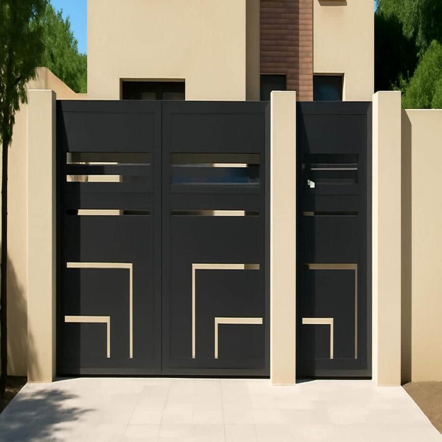 خرید درب مدرن یونیک مناسب ویلا