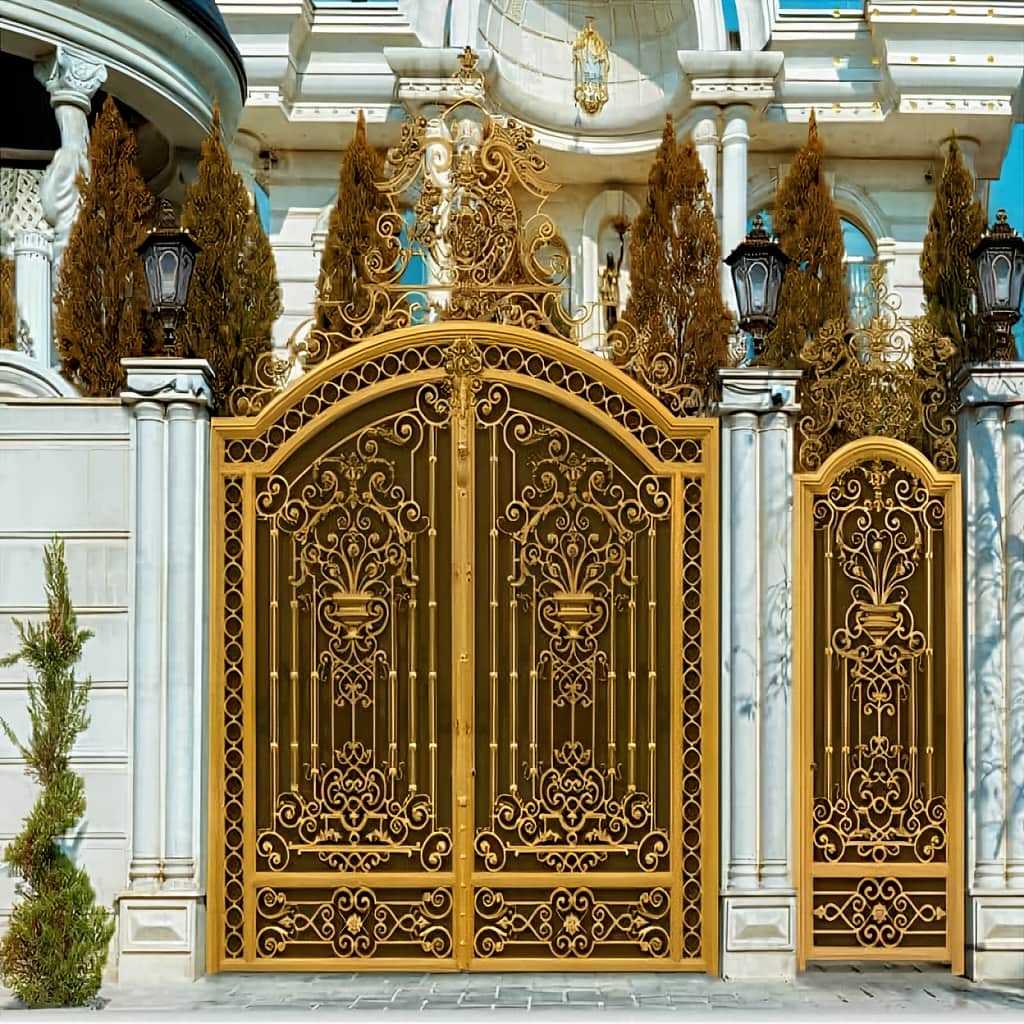 خرید درب فلزی موناکو ورودی ویلا