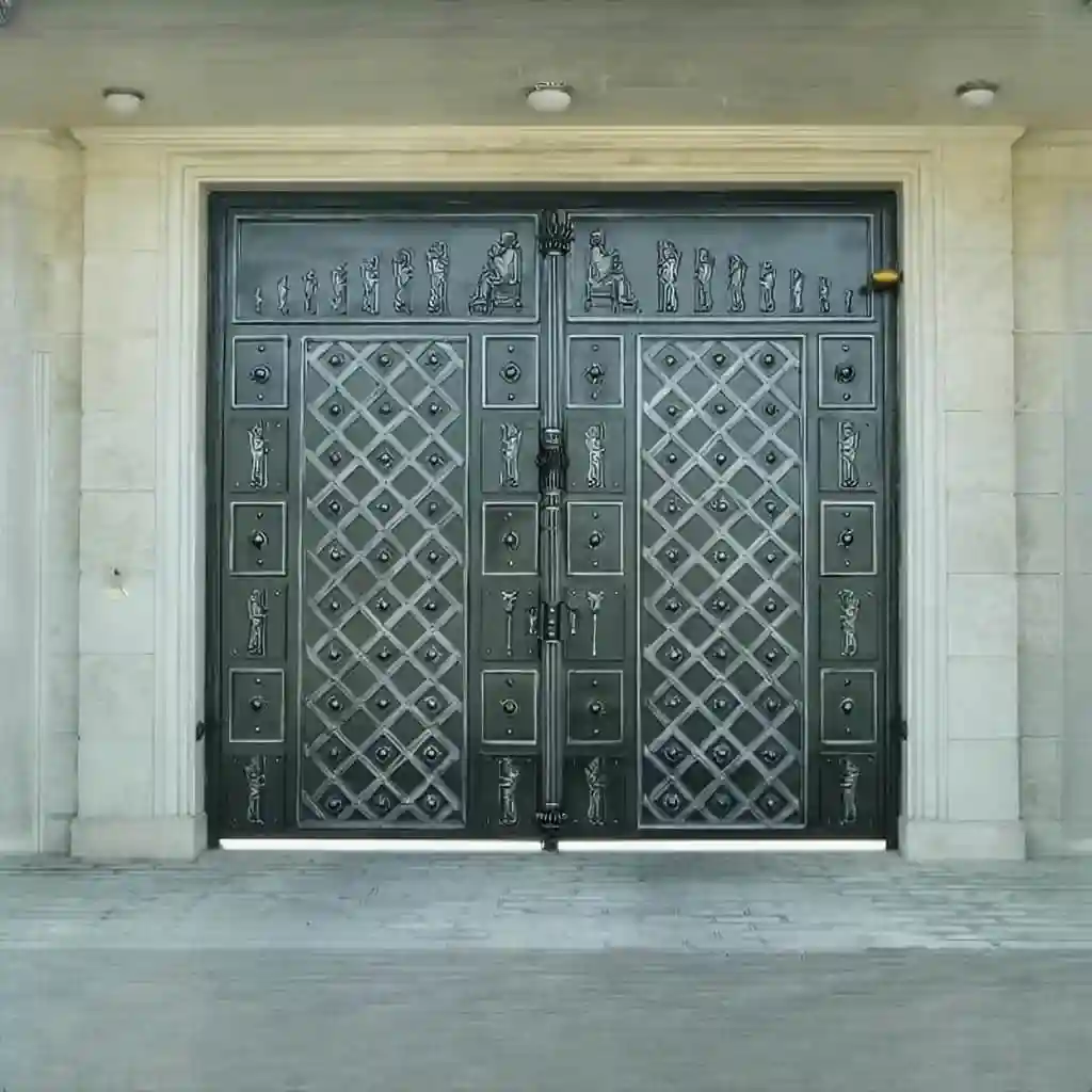 فروش درب فلزی هخامنشی الهام گرفته از ایران باستان